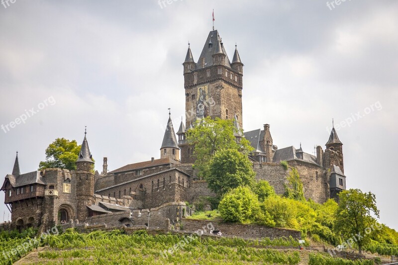 Castle Mosel Building Historically Germany