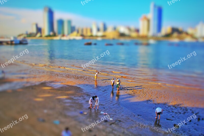 Toy Camera Island Shift Gulangyu Island Beach