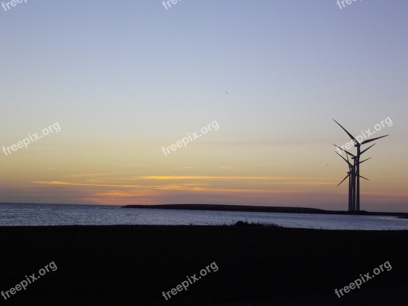 Wind Turbine Background Wind Energy Turbine