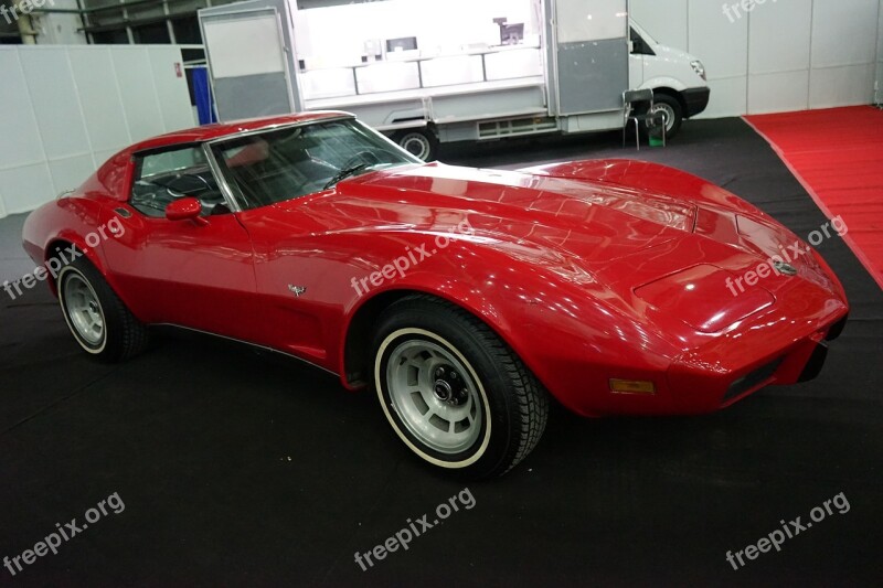 Corvette Classic Car Auto Aerodynamic