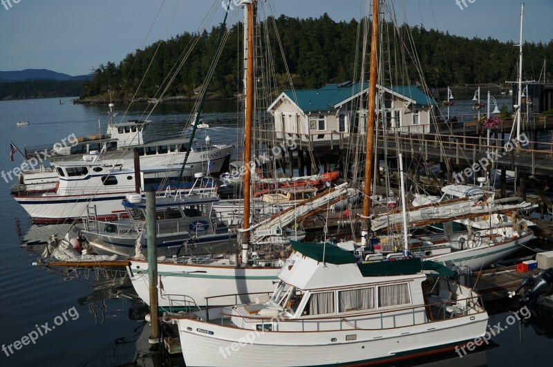 Boat Harbour Water Dock Washington State