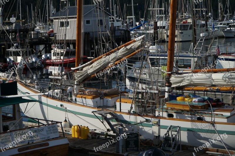 Boat Harbour Water Dock Washington State