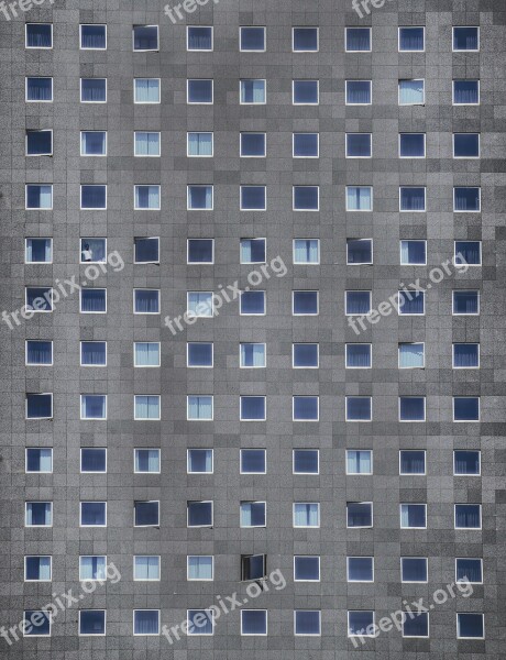 Windows Flats Apartment Modern Architecture