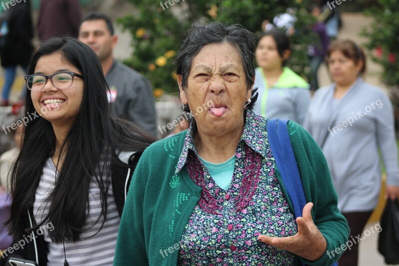 Grandmother Angry Rock Free Photos