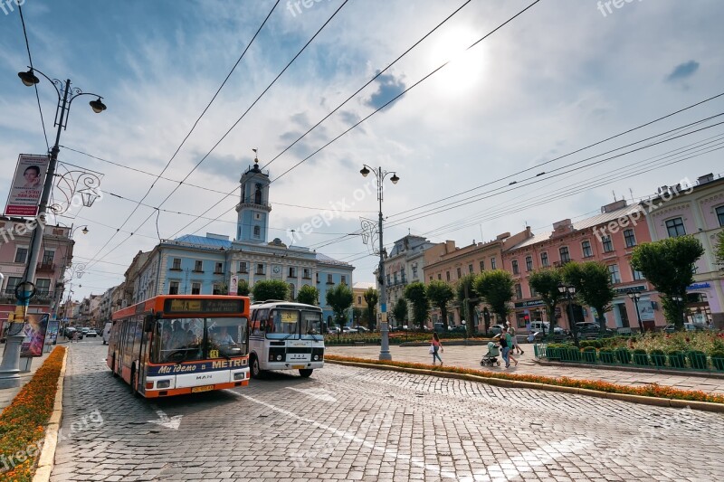 Chernivtsi City Ukraine Europe Historically