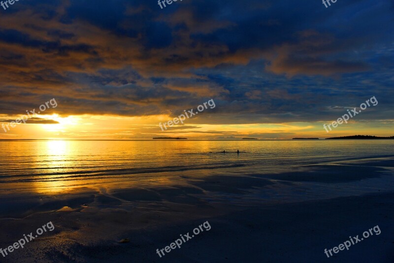 Beach The Sea Water Sun Nature Tourism