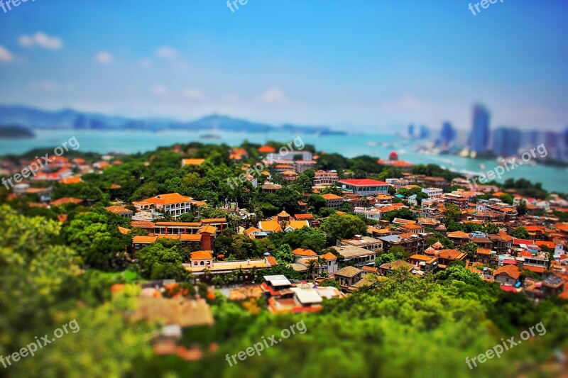 Toy Camera Island Shift Gulangyu Island Free Photos