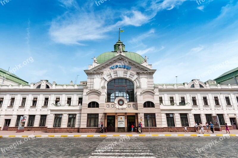 Railway Station Railway Chernivtsi чернівці černivci