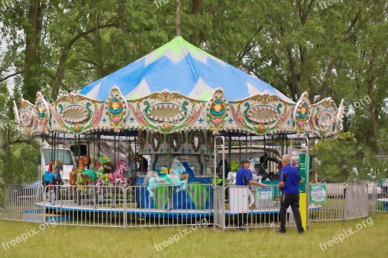 Carousel Horse Carousel Amusement Park Ride