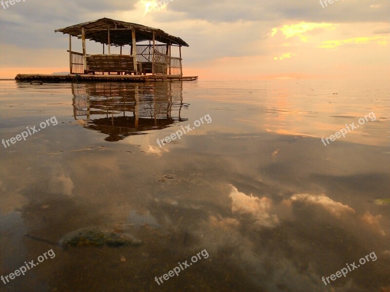 Calatagan Batangas Beach Sunset Balsa