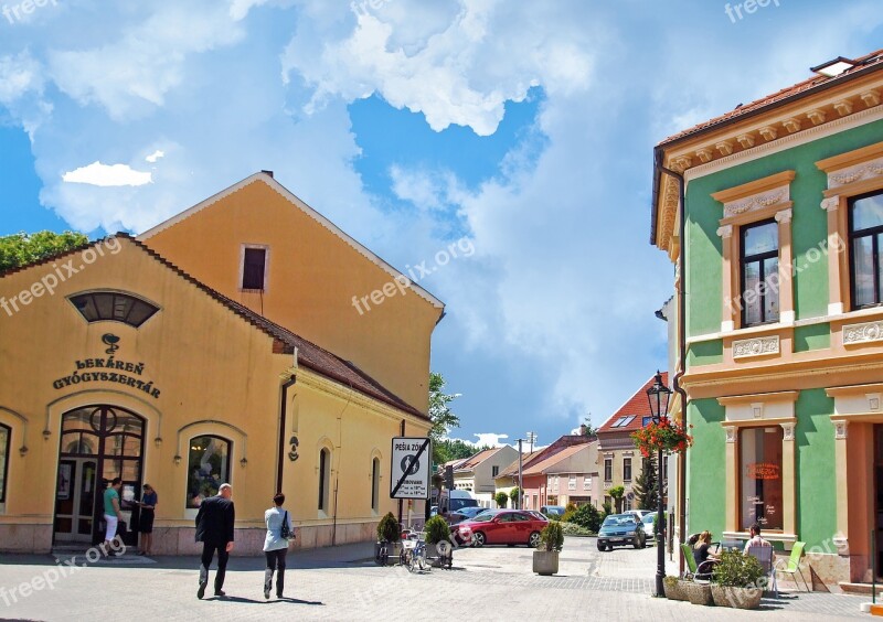 Slovakia Travel Small Town In Europe Building