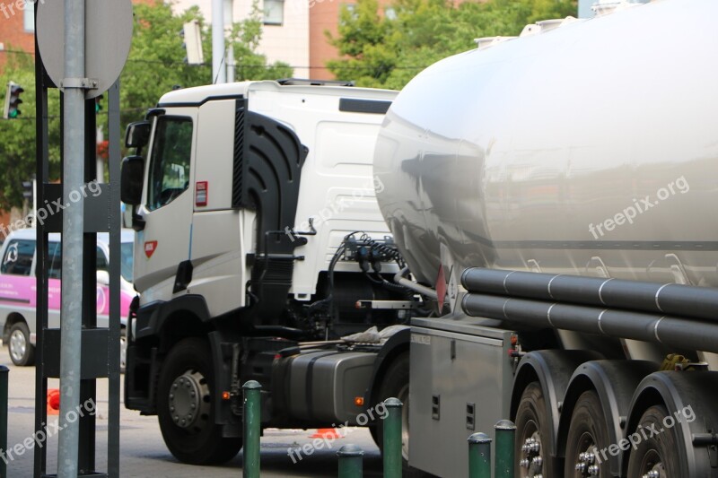 Tank Car Petrol Truck Tow Free Photos