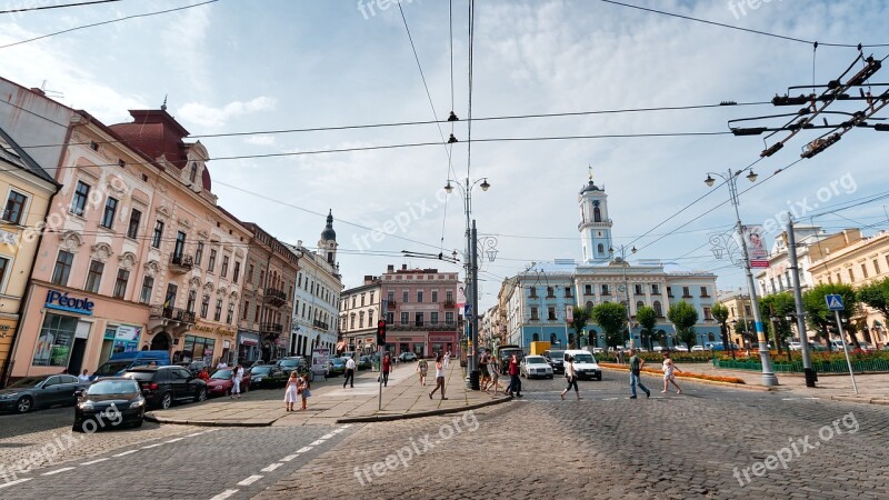 Chernivtsi City Ukraine Europe Historically