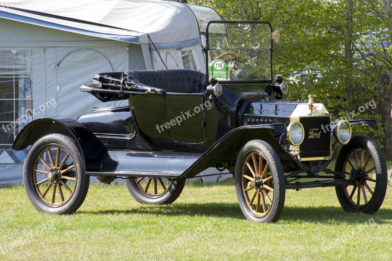 Oldtimer Ford Auto Model-t Automotive