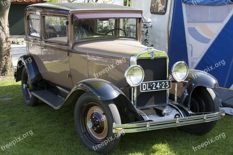 Oldtimer Auto Netherlands Campsite Automotive