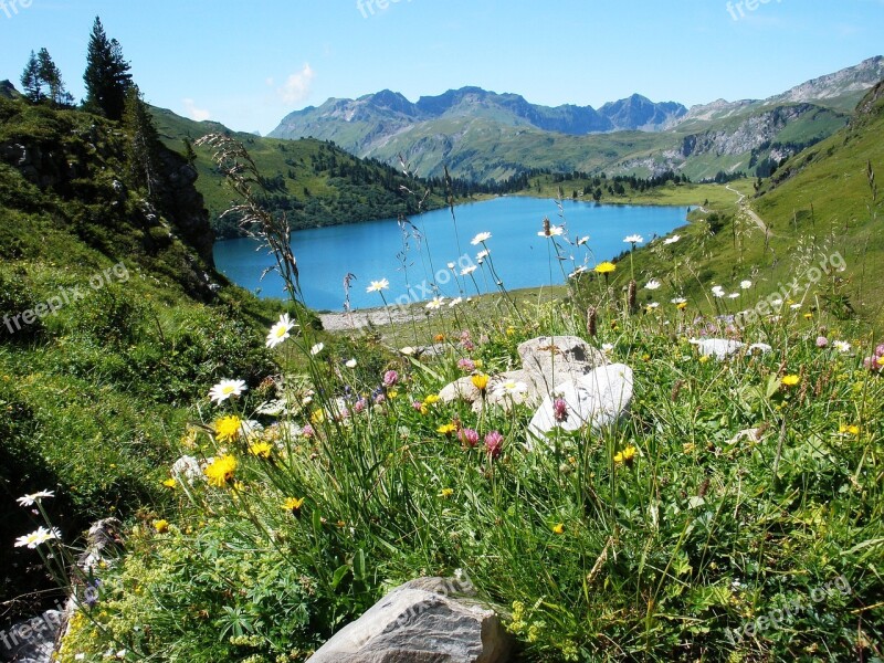 Lake Alps Engelberg Switzerland Mountain