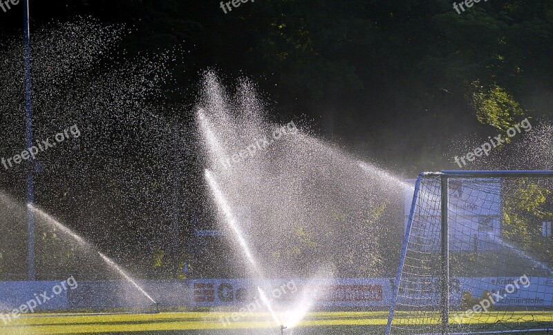 Football Pitch Sprinkler System Irrigation Rush Water