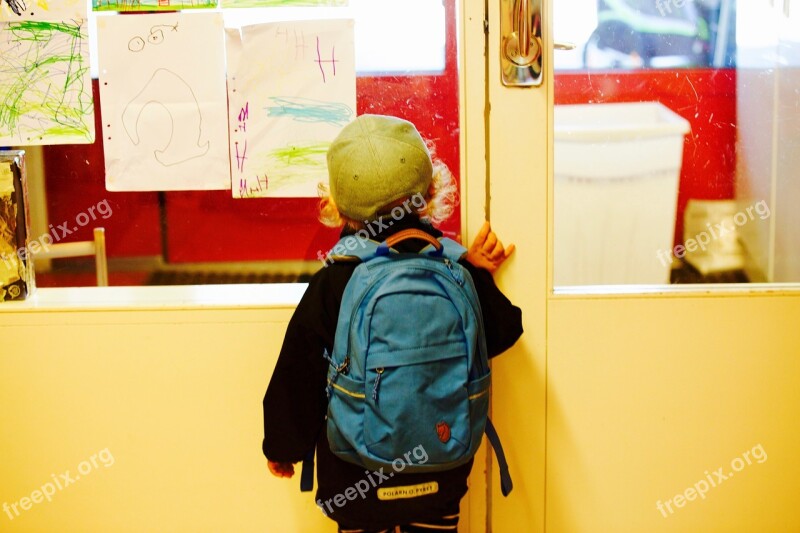 Entry To School Schoolboy School Primary School Schooling