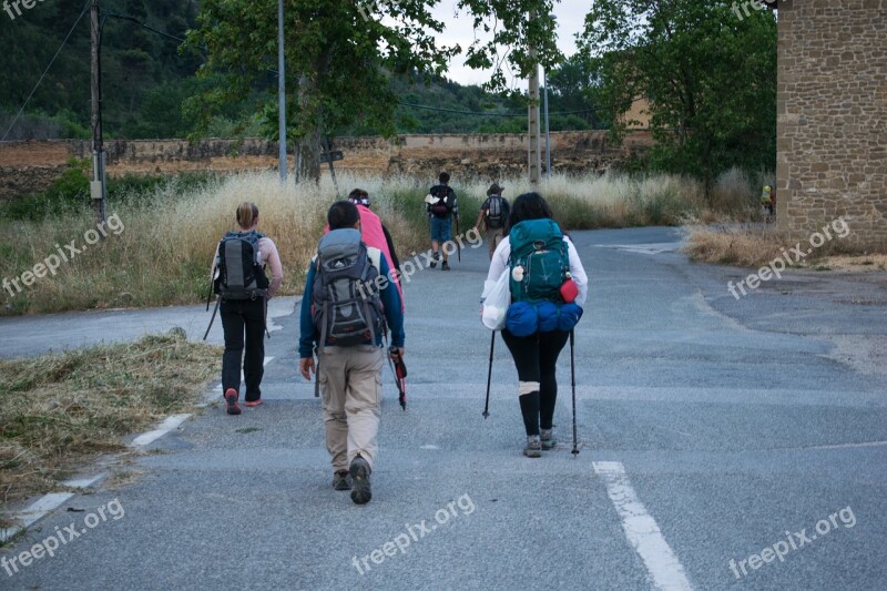 Spain Santiago Path Road Path Ride