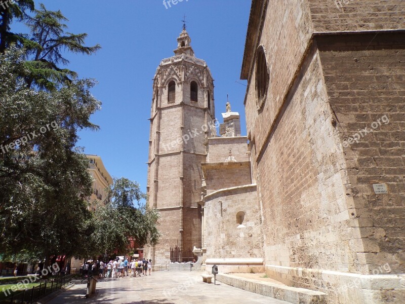 Spain Value Bell Tower Miguelete Valencia