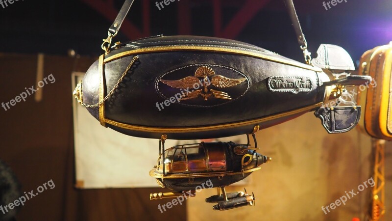 Bag Zeppelin Steampunk Free Photos