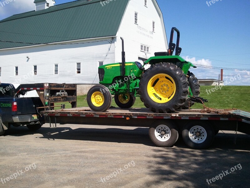 Tractor John Deere Farm Farming John