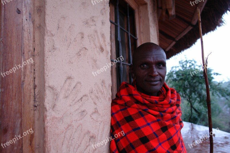 Tanzania Maasai Warrior Masai Colorful