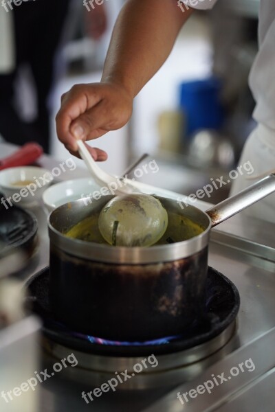 Cooking Cambodia Kitchen Pot Stove