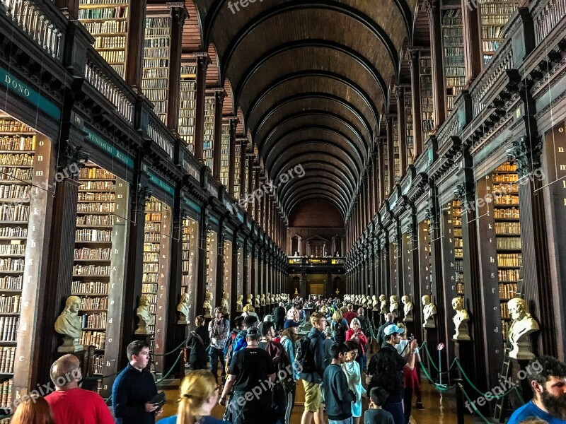 Dublin Library Trinity College Free Photos