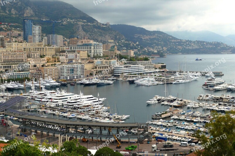 Monte Carlo Côte D ' Azur Port South Of France Yachts