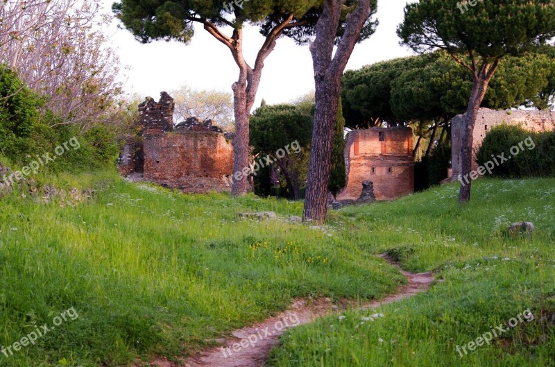 Appia Antica Rome Roman History Appia