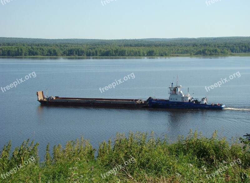 River Kama Perm Krai The Okhansk Russia