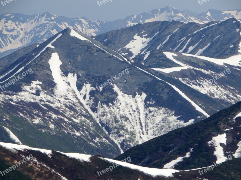 Mountains Ridge Climbing Open Space Highlands