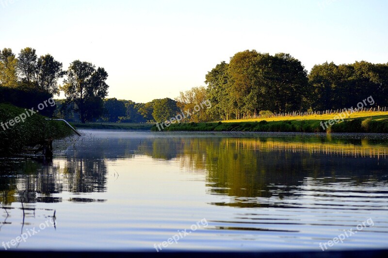 Ems Water River Germany Leisure