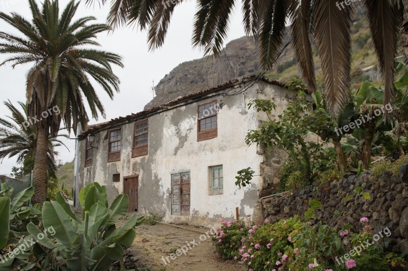 Tenerife Landscape House Building Rural