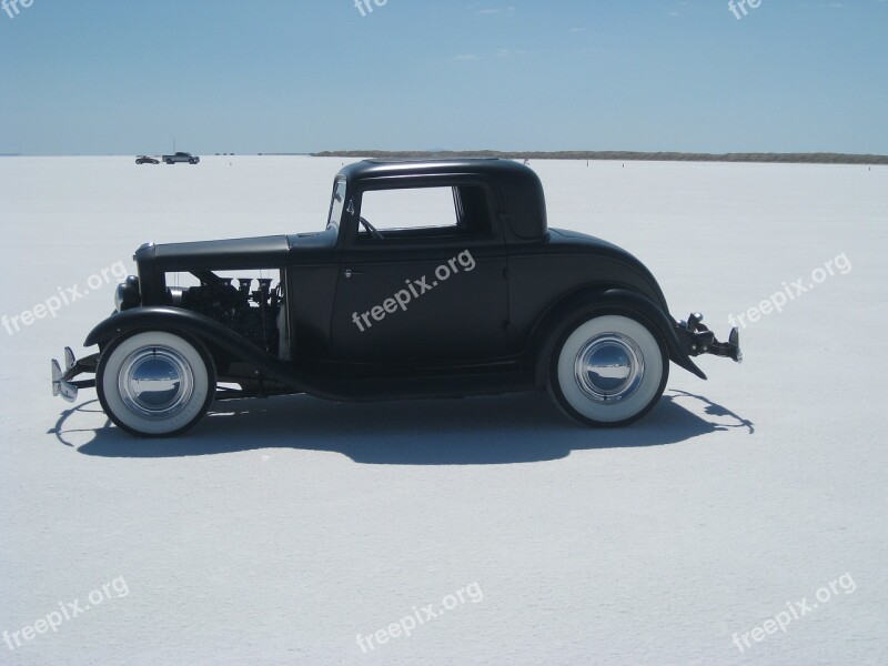 Rat Rod Bonneville Salt Flats Roadster Free Photos