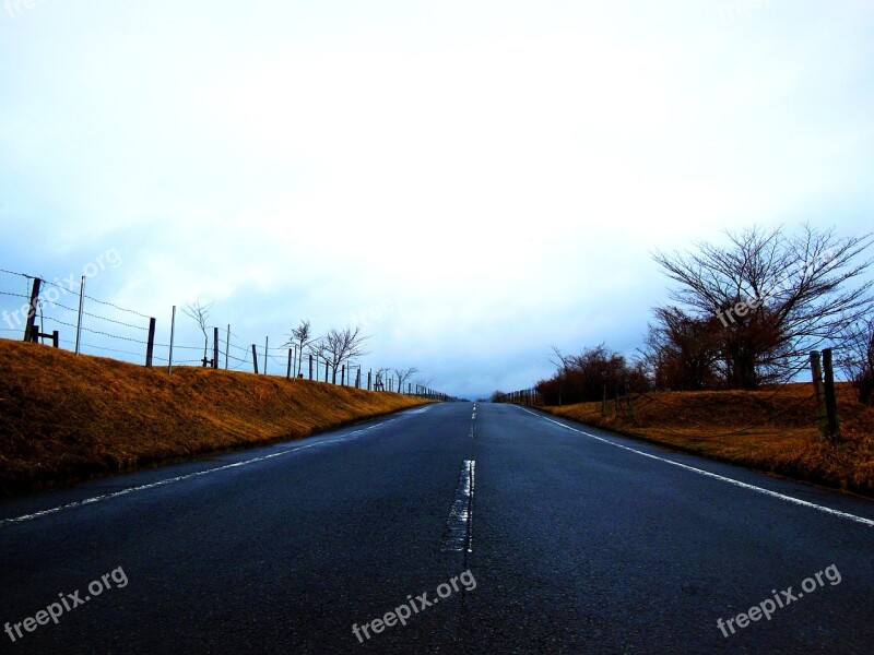 Road Cloudiness Dark Landscape Challenge