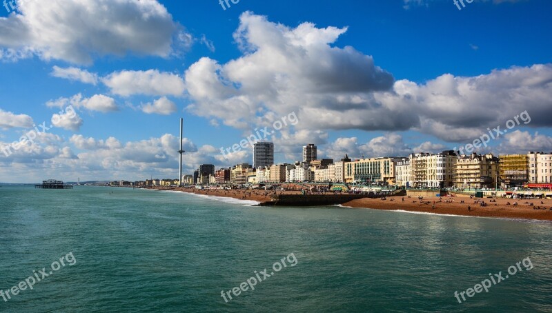 City Side Landscape Building Beach