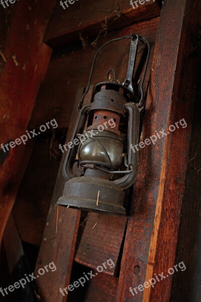 Oil Lamp Vintage Light Lantern