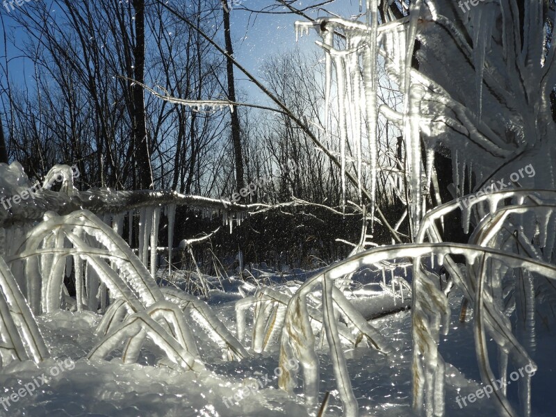 Kamchatka Winter Snow Cold Ice