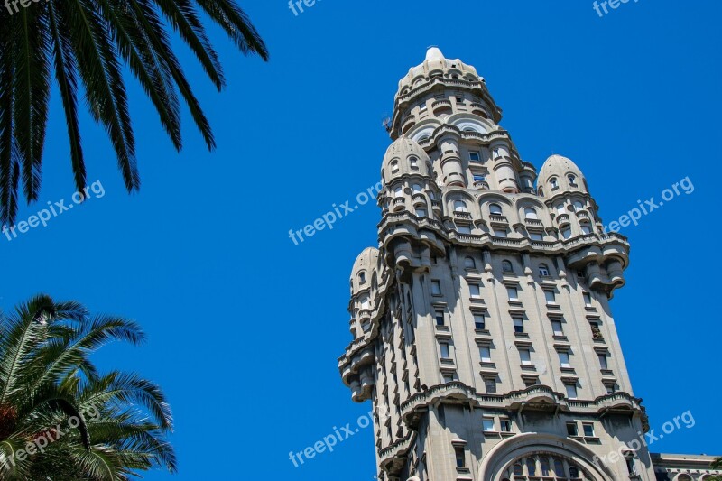 Montevideo Tower City Plaza Independencia Independence