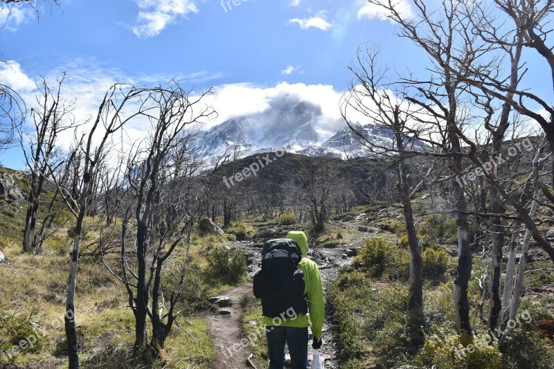 Patagonia Torres Del Paine National Park Hiking Backpackers