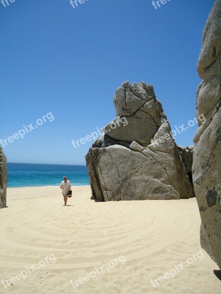 El Arco Cabo Mexico Beach Ocean Sky