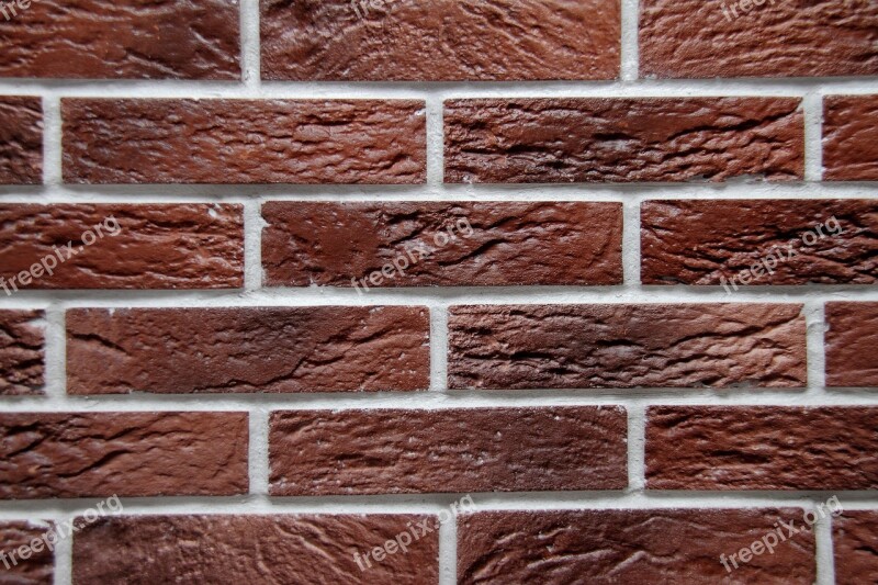 Brick Wall Red Texture Pattern