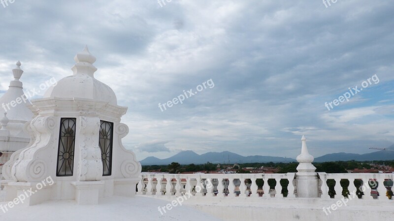 Leon Cathedral Ceiling Of Cathedral Of Leon Leon Dept Nicaragua Free Photos