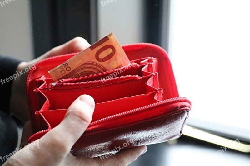 Wallet Euro Money Payment Savings