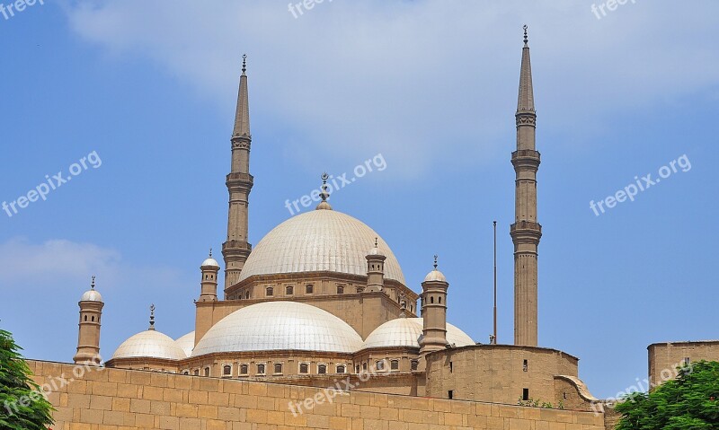 Egypt Cairo Mosque Africa Architecture