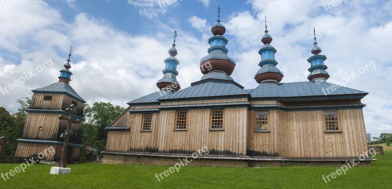 Bieszczady Orthodox Church Faith Poland Monument