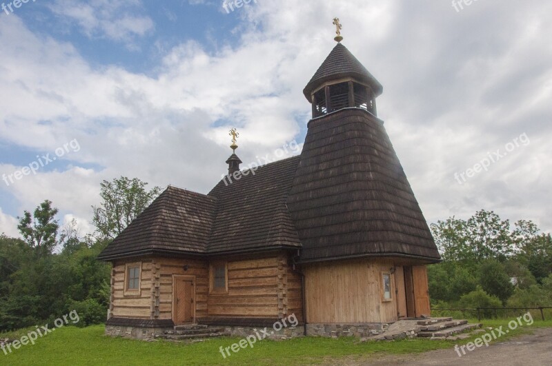 Bieszczady Orthodox Church Faith Poland Monument