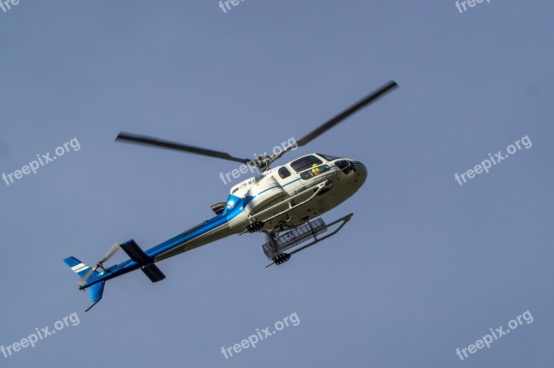 Helicopter Flight High Copter Airborne